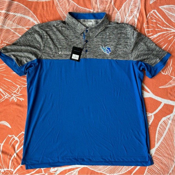 AAF Salt Lake Stallions Color Blocked Polo - Picture 2 of 11